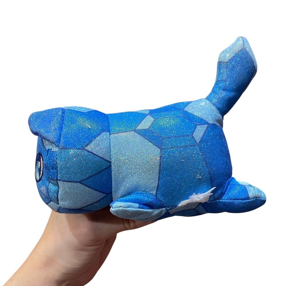 Aphmau MeeMeows Litter 4 Celestial Mystery Sapphire Blue Gem Cat Plush Toy 6"